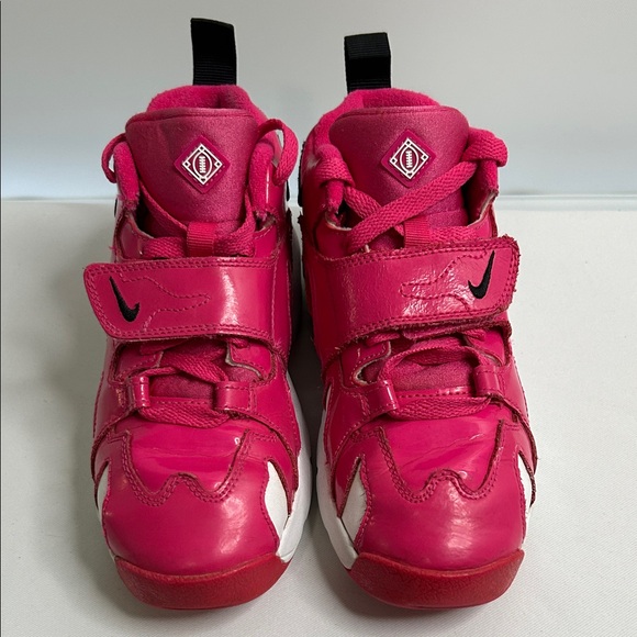 Nike Vintage Air DT Max Girl’s Mid Sneakers, Pink/White, 616503-601, Size - 1Y - Picture 4 of 9